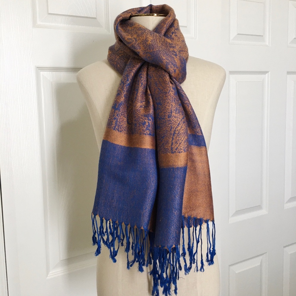 Authentic Turkish Pashmina/Silk Scarf - GORGEOUS!